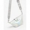 Sac bandoulière Le pliage futuristic LONGCHAMP Argent