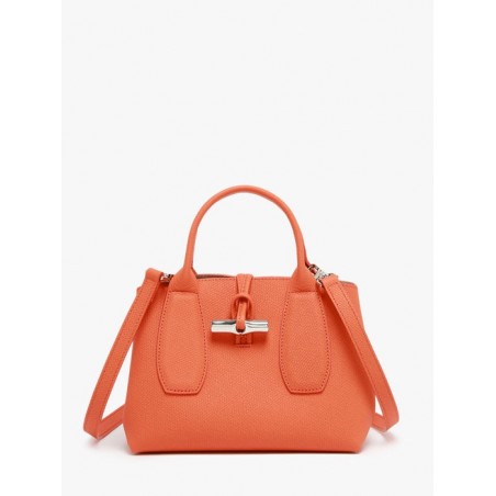 Sac à main S Roseau cuir LONGCHAMP Orange