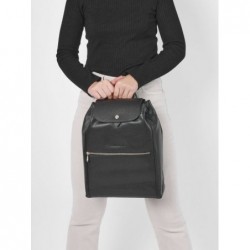 Sac à dos femme Le Foulonné cuir LONGCHAMP Noir