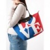 Sac cabas M Longchamp x Robert Indiana LONGCHAMP Blanc