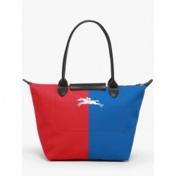 Sac cabas M Longchamp x Robert Indiana LONGCHAMP Blanc