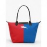 Sac cabas M Longchamp x Robert Indiana LONGCHAMP Blanc