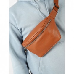 Sac banane Le Foulonné cuir LONGCHAMP Caramel