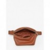 Sac banane Le Foulonné cuir LONGCHAMP Caramel