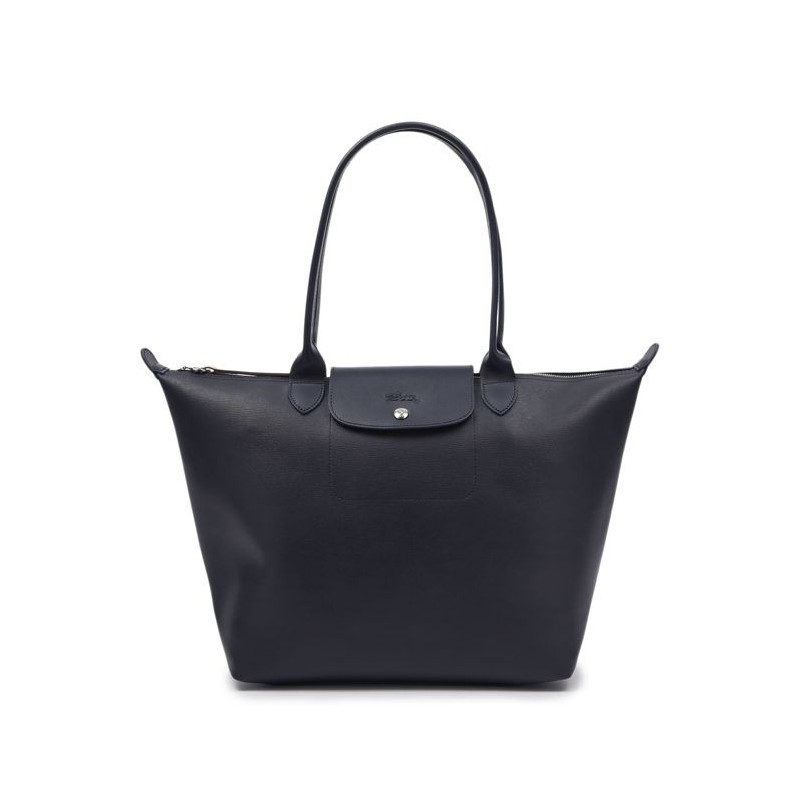 Sac shopping L Le Pliage City LONGCHAMP Navy