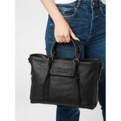 Sac porté main L Longchamp 3D cuir LONGCHAMP Noir