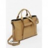 Sac porté main L Longchamp 3D cuir LONGCHAMP Tabac