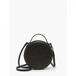 Sac bandoulière Box-trot colors cuir LONGCHAMP Noir