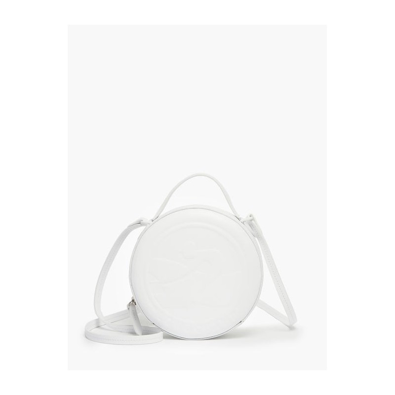 Sac bandoulière Box-trot colors cuir LONGCHAMP Blanc