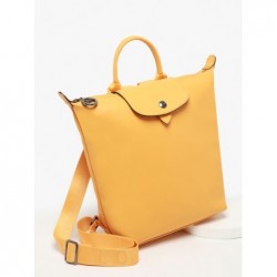 Sac à dos femme Le Pliage Xtra cuir LONGCHAMP Abricot