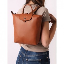 Sac à dos femme Le Pliage Xtra cuir LONGCHAMP Cognac