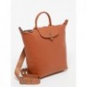 Sac à dos femme Le Pliage Xtra cuir LONGCHAMP Cognac