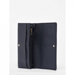 PORTE MONNAIE cuir le foulonné LONGCHAMP Navy