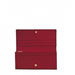 PORTE MONNAIE cuir le foulonné LONGCHAMP Rouge