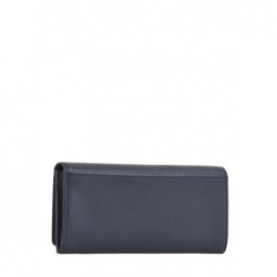 PORTE MONNAIE cuir le foulonné LONGCHAMP Navy