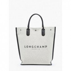 Sac cabas M Essential en toile LONGCHAMP Ecru