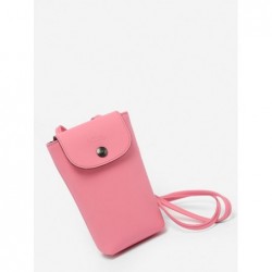 Étui téléphone Le Pliage Xtra cuir LONGCHAMP Rose