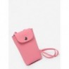 Étui téléphone Le Pliage Xtra cuir LONGCHAMP Rose