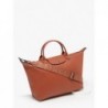 Sac porté main Le pliage xtra cuir LONGCHAMP Cognac