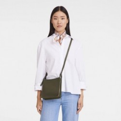 Longchamp Petit sac bandoulière S Le Foulonné Kaki