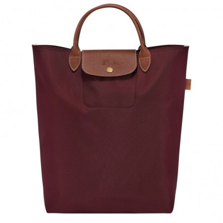 Longchamp Sac cabas porté main M Le Pliage Original Bordeaux