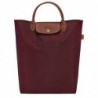 Longchamp Sac cabas porté main M Le Pliage Original Bordeaux