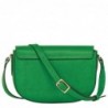 Longchamp Sac porté travers S Epure en cuir Vert