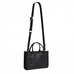 Lancel Petit sac cabas Jour en cuir grainé S Noir