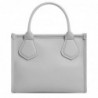 Lancel Petit sac cabas Jour en cuir grainé S Glace