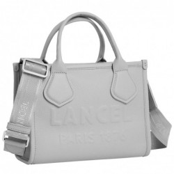 Lancel Petit sac cabas Jour en cuir grainé S Glace