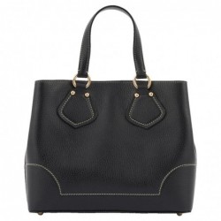 Lancel Petit sac à main Néo Izy S en cuir grainé Noir