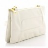 Lancel
Pochette double Billie en cuir lisse souple Neige