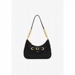 Guess IZZY PEONY TOP ZIP Sac à main noir