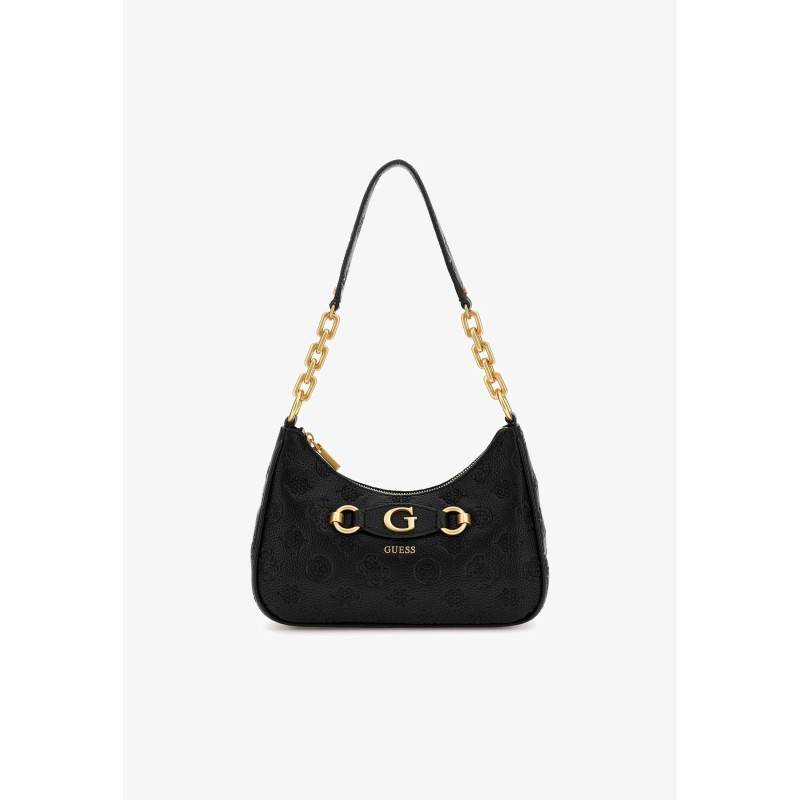 Guess IZZY PEONY TOP ZIP Sac à main noir