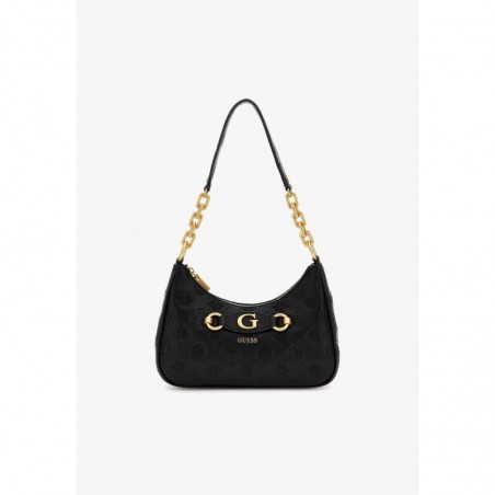 Guess IZZY PEONY TOP ZIP Sac à main noir