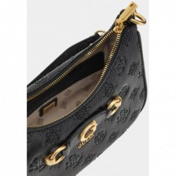 Guess IZZY PEONY TOP ZIP Sac à main noir