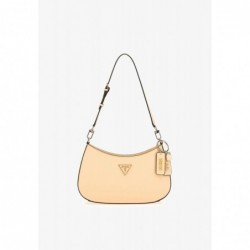 Guess NOELLE TOP ZIP SHOULDER BAG Sac à main beige