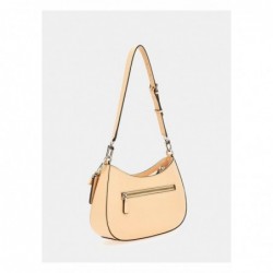 Guess NOELLE TOP ZIP SHOULDER BAG Sac à main beige