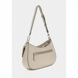 Guess NOELLE TOP ZIP SHOULDER BAG Sac à main creme