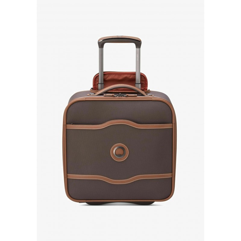 Delsey CHATELET AIR WHEEL UNDER SEATER Valise à roulettes marron