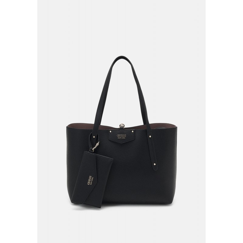 Guess BRENTON TOTE SET Sac à main noir