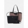 Guess BRENTON TOTE SET Sac à main noir