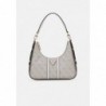 Guess NOREEN TOP ZIP SHOULDER BAG Sac à main dove logo