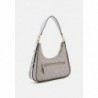 Guess NOREEN TOP ZIP SHOULDER BAG Sac à main dove logo