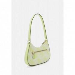 Guess RUMA MINI TOP ZIP Sac à main chartreuse