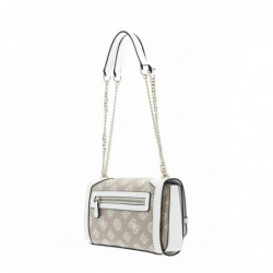 Guess LORALEE CONVERTIBLE FLAP Sac à main white