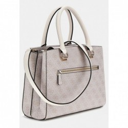 Guess NOELLE 4G-LOGO Sac à main beige