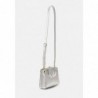 Guess KATEY MINI PATENT Sac à main silver-coloured