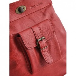 Sac Le1950 Vintage PAUL MARIUS Rouge