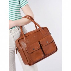 Sac LeDandy A4 cuir PAUL MARIUS Naturel